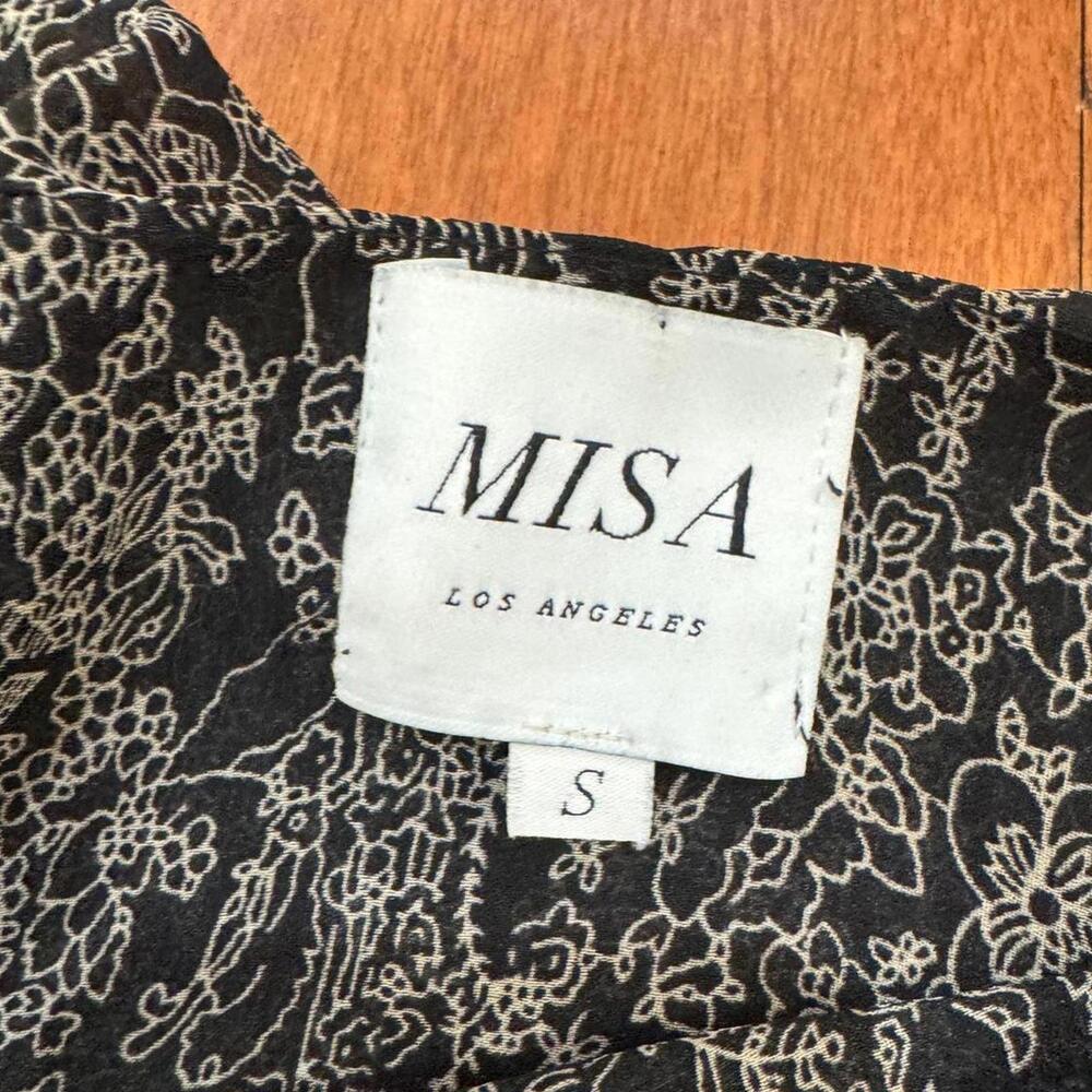 Misa boho billow sleeve top Sz. S - Picture 3 of 3